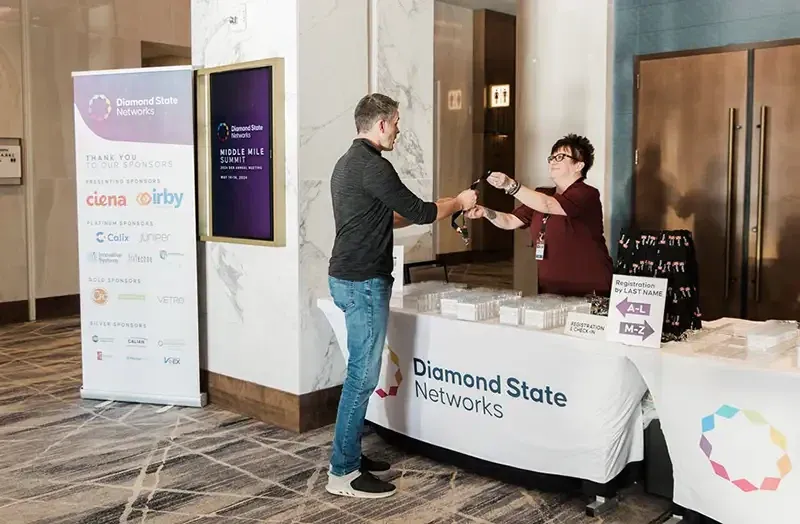 Conference registration material