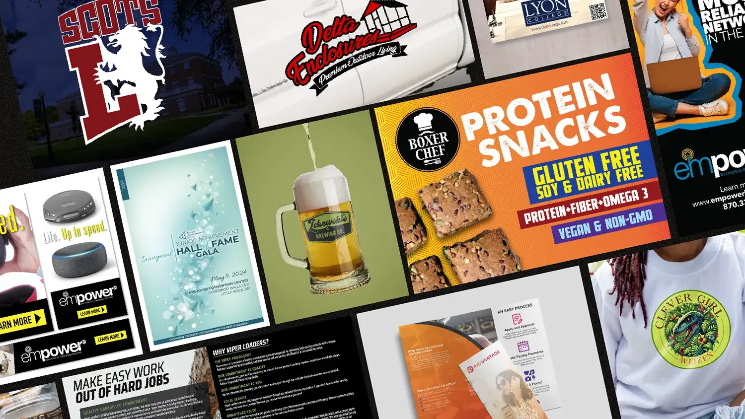Packaging, print, signage and identity work designed by Simple Spark